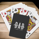 Search for step playing cards Black and white