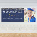 Search for navy blue graduation banners Modern