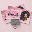Search for african american woman business cards Braider