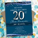 Search for blue class reunion invitations College