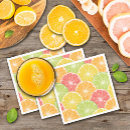 Search for citrus fruit napkins Summer