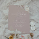 Search for blush engagement party invitations Dusty rose