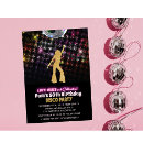 Search for disco birthday invitations 70s party