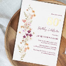 Search for turning 80 invitations Watercolor