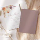 Search for rustic floral baby shower invitations Baby in bloom