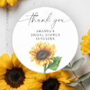 Search for sunflower thank you stickers Summer