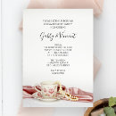 Search for tea party engagement party invitations Elegant