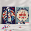 Search for uncle sam invitations Military