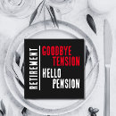 Search for funny retirement napkins Job