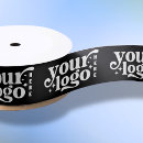 Search for logo ribbon Wrapping with logo
