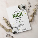 Search for soccer field invitations Green