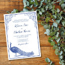 Search for peacock wedding invitations Formal