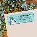 Search for animal return address labels Winter