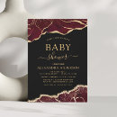 Search for agate baby shower invitations Gold