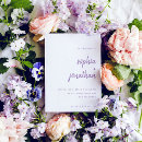 Search for lavender and white wedding invitations Simple