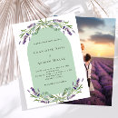 Search for lavender and green wedding invitations Purple