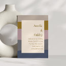 Search for dusty blue and mauve wedding invitations Modern