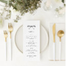 Search for vintage wedding menus Simple