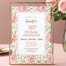 Search for peonies birthday invitations Adult