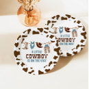 Search for western baby shower plates Blue