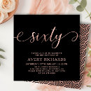 Search for 60th birthday invitations Stylish