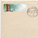 Search for tiki return address labels Beach