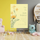 Search for yellow baby girl shower invitations Floral