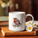 Search for red robin birds mugs Redbreast
