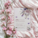 Search for lavender and gold quinceanera invitations Purple