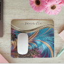 Search for fractals mouse mats Blue