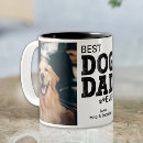 Search for dog dad photo mugs Pets