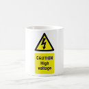 Search for high voltage mugs Danger