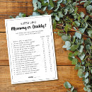 Search for mommy trivia baby shower games Mummy or daddy