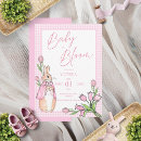 Search for editable baby shower invitations Pink