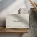 Search for warming business cards For her