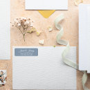 Search for blue and white return address labels Trendy