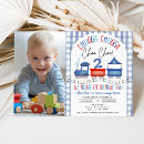 Search for red and white checkered invitations Modern