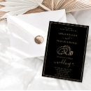 Search for gold ring wedding invitations Boho