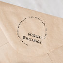 Search for circle rubber stamps Elegant round logo