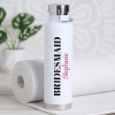 Search for reception wedding water bottles Bridesmaid