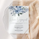 Search for dusty blue engagement party invitations Trendy