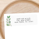 Search for minimal return address labels Watercolor