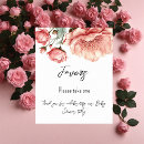 Search for baby shower programmes Floral