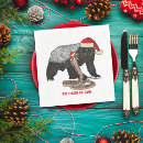 Search for funny christmas napkins Festive