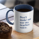 Search for voice mugs Typography