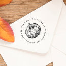 Search for pumpkin rubber stamps Return address