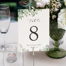 Search for wedding table cards Leaves