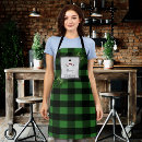 Search for green plaid aprons Country
