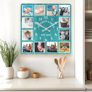 Search for teal clocks Rustic