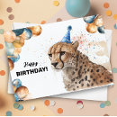 Search for cheetah birthday cards Happy